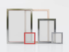 Screen printing frames