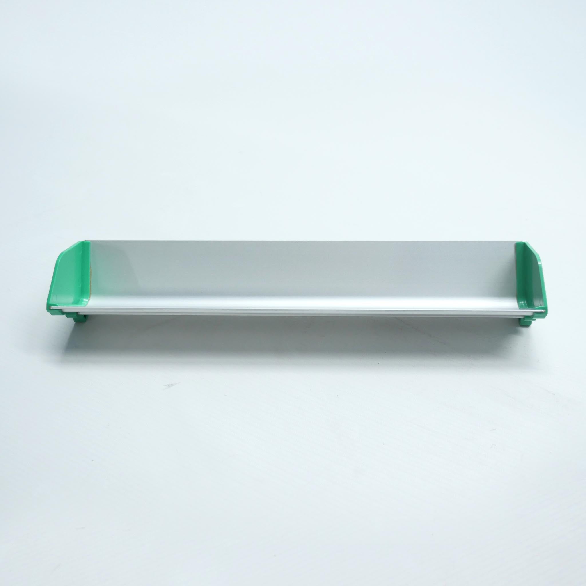 Aluminium Siebdruck Beschichtungsrinne / Emulsionsrinne mit zwei grünen Endkappen