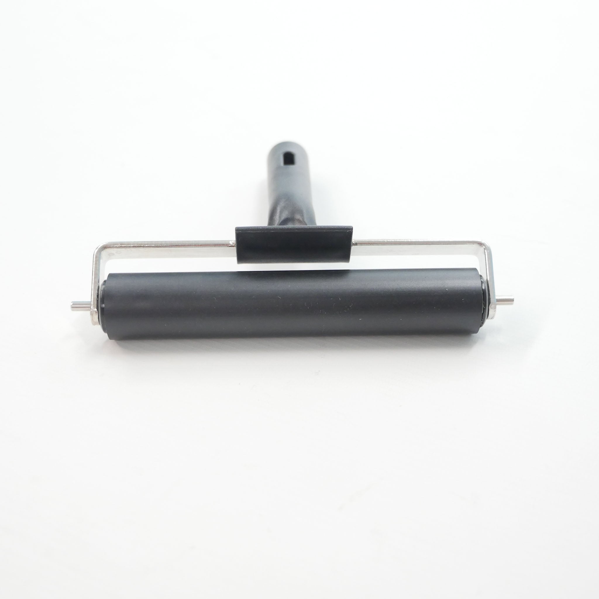 Linoldruck Gummiwalze schwarz 15cm