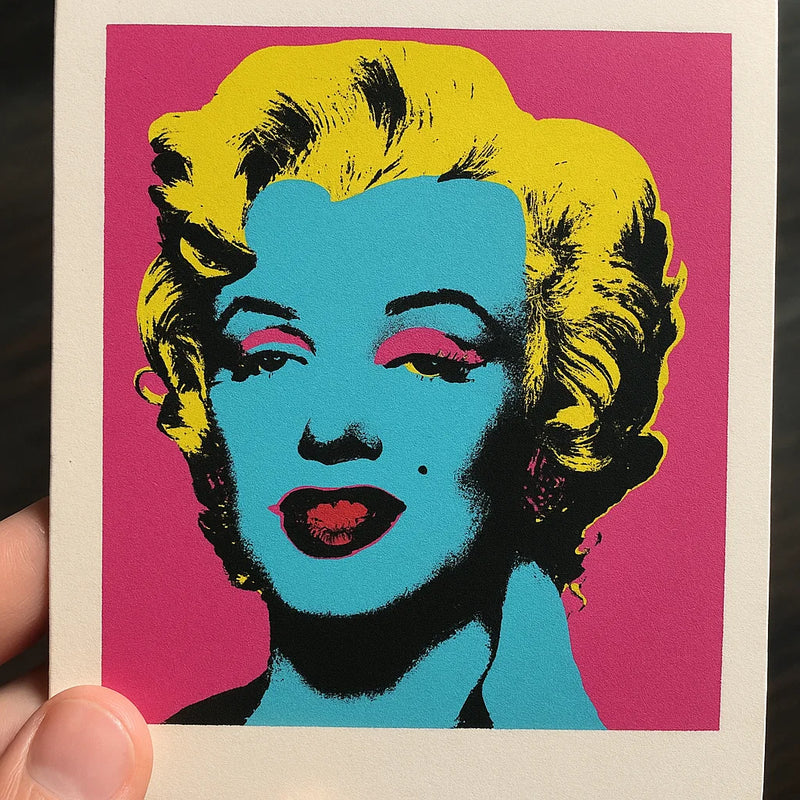 Andy Warhol Siebdruck Madonna farbig