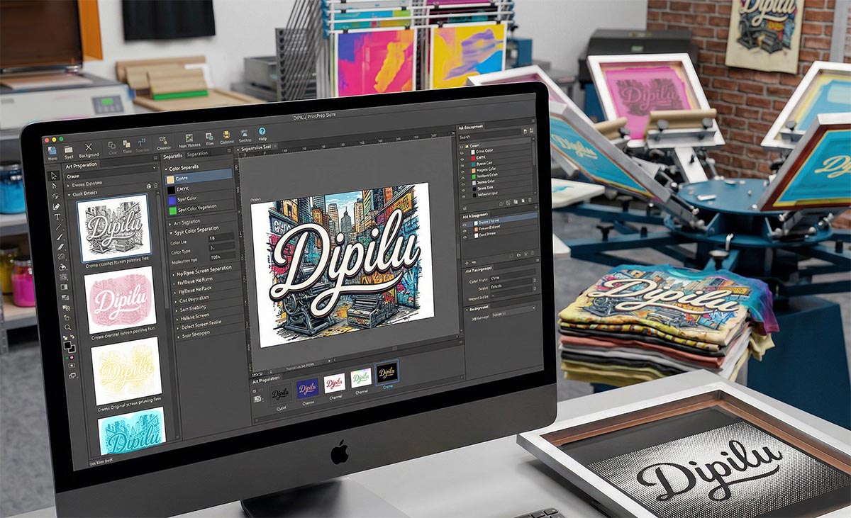 Logiciel de séparation en trame Dipilu