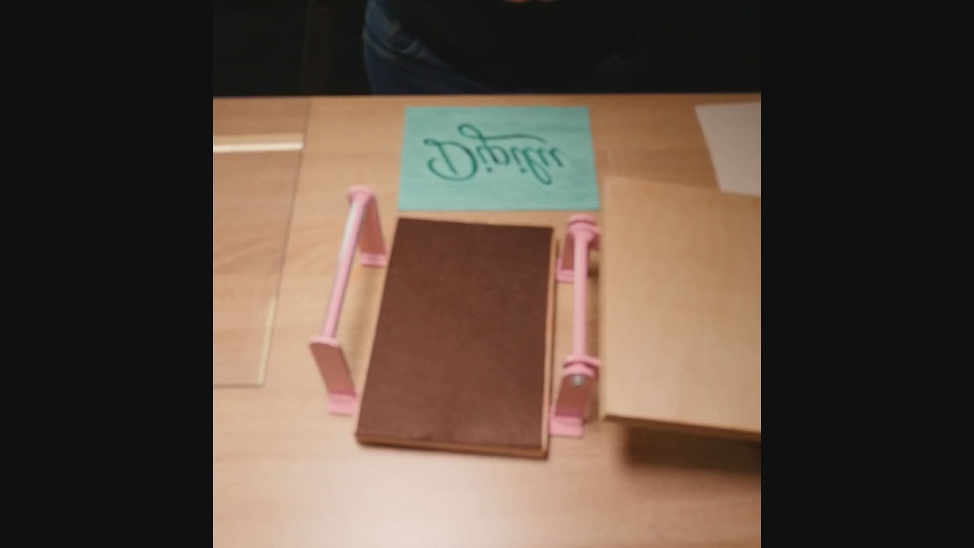 Linoldruck Set PRO A5 mit Bulky Press