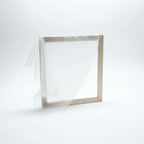 Siebdruckrahmen aus Holz und Siebdruckgewebe