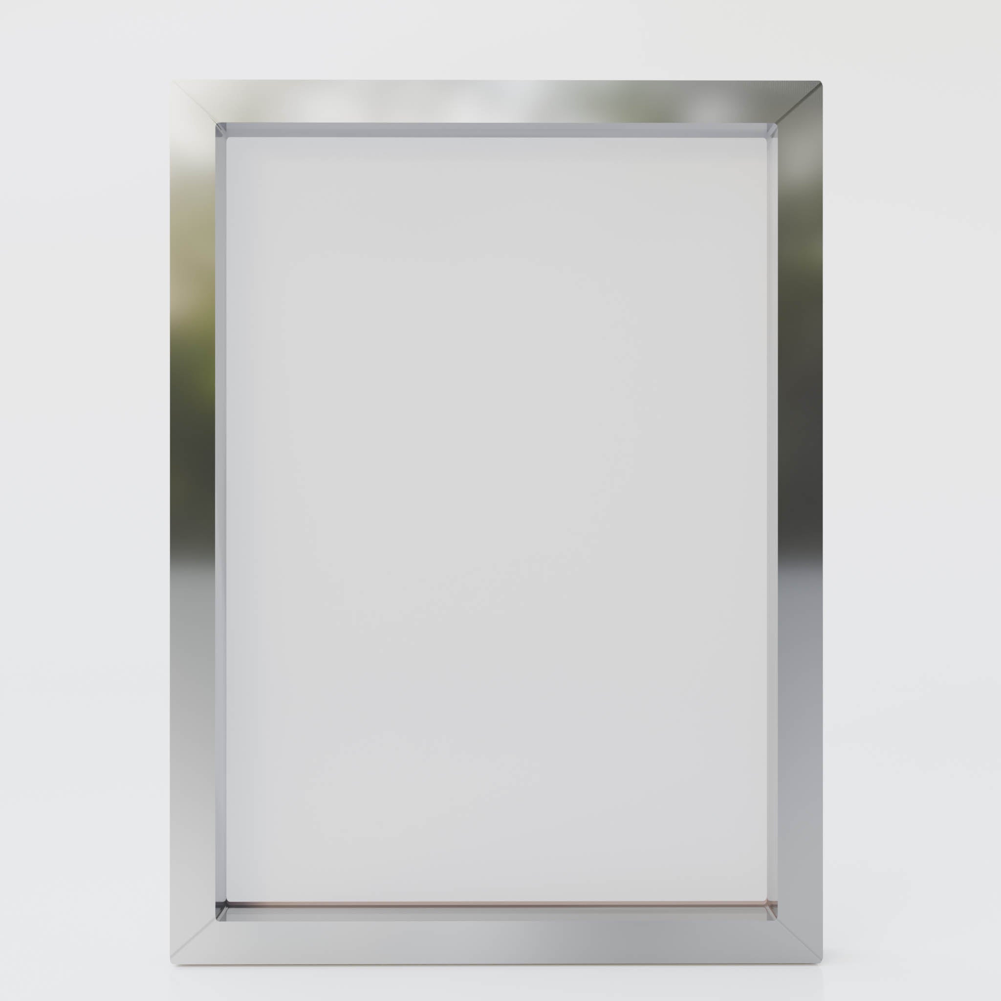 Rückseite eines Siebdruckrahmens für Drucke bis zur Größe A2