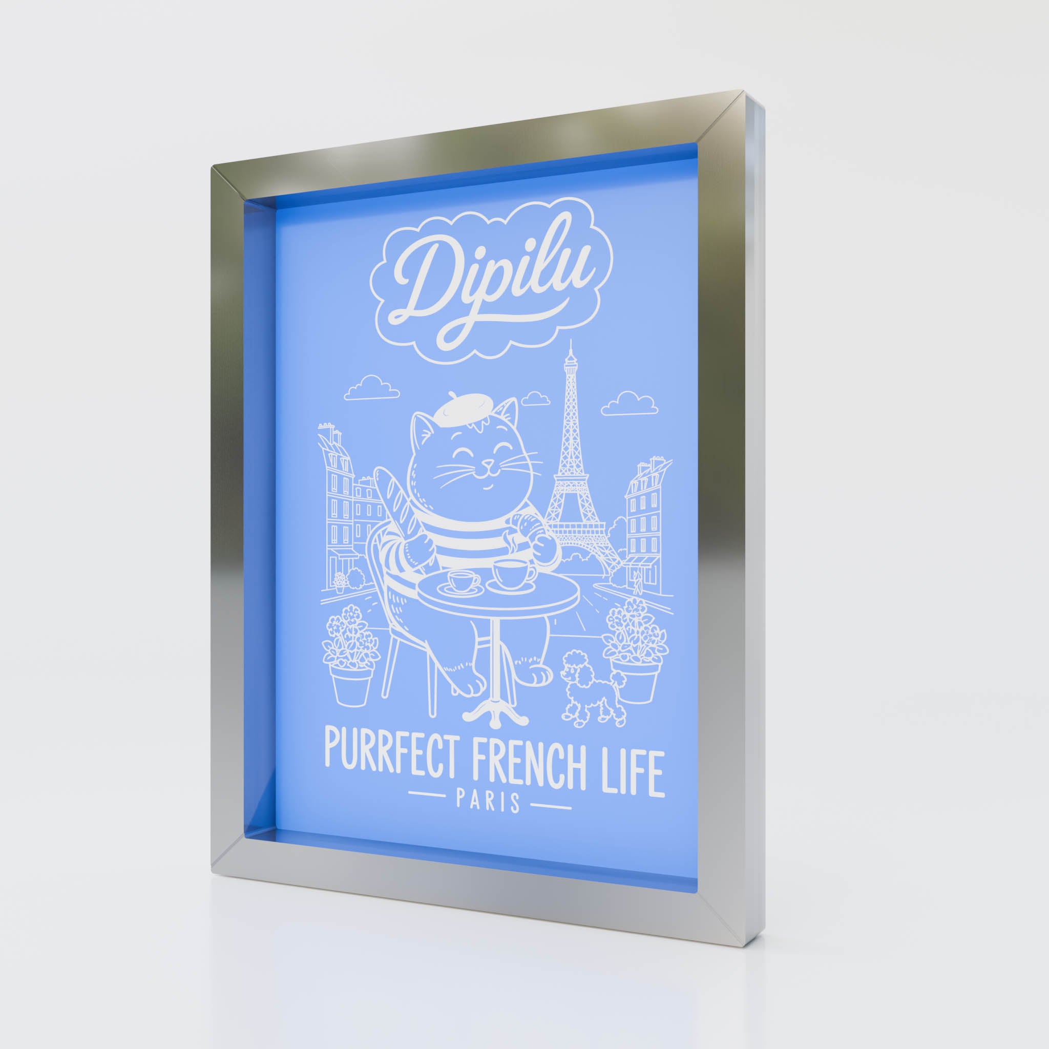 Siebdruckrahmen A3 mit Schablone