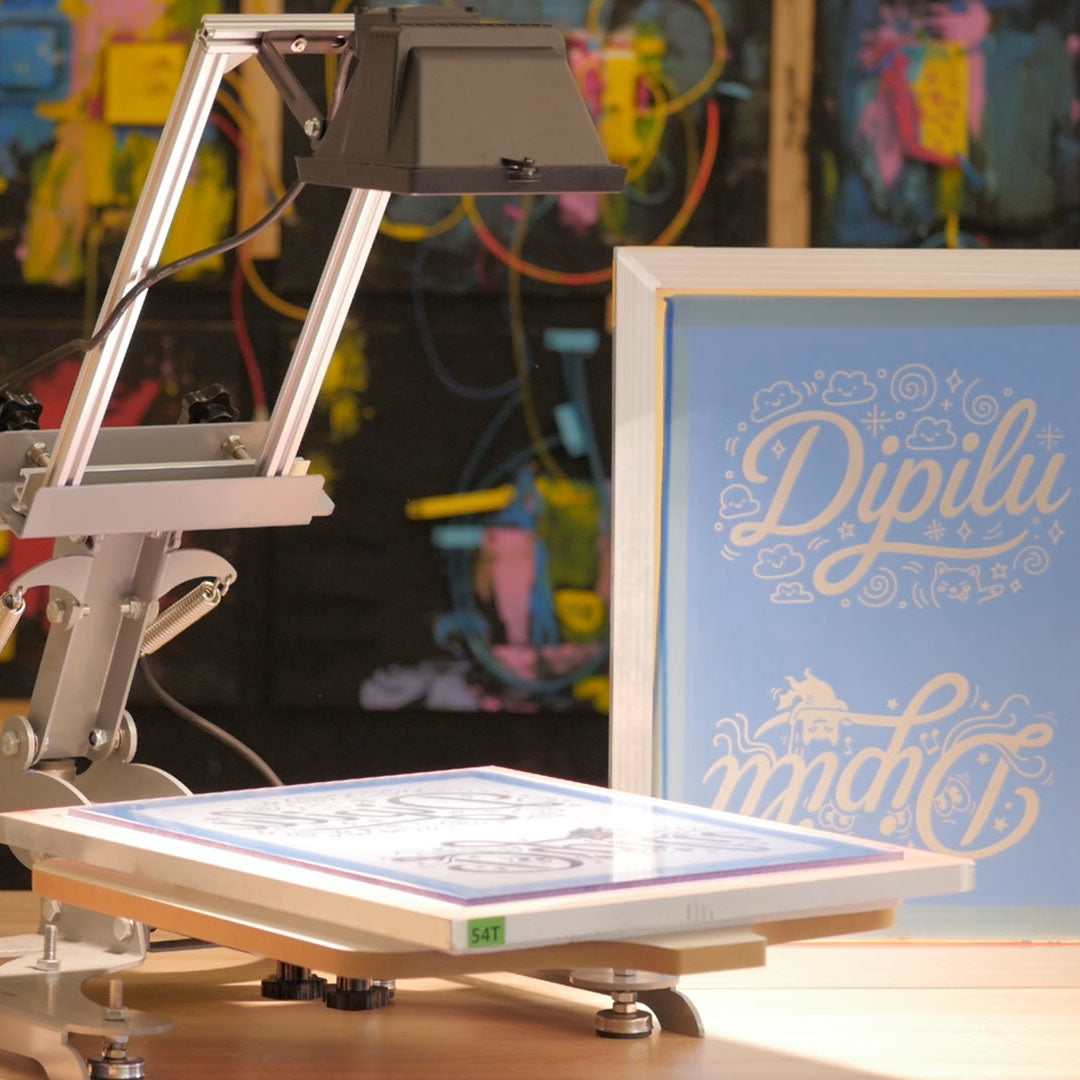 Exposure with the Screen Printing Kit Expert