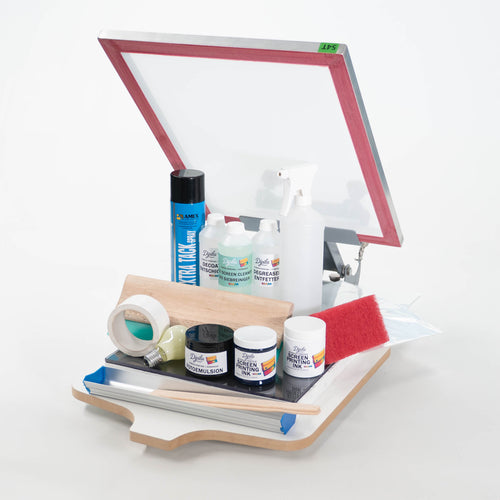 Siebdruck Set Pro für den Textildruck und Papierdruck