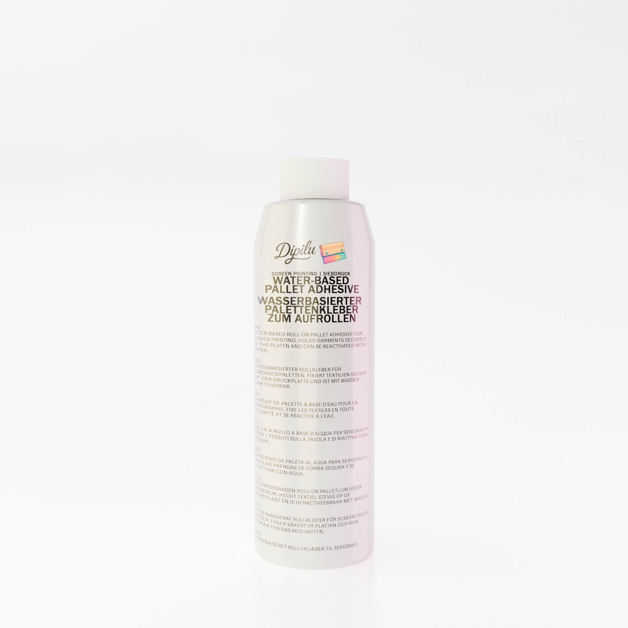 Wasserbasierter Rollkleber für Siebdruckpaletten
