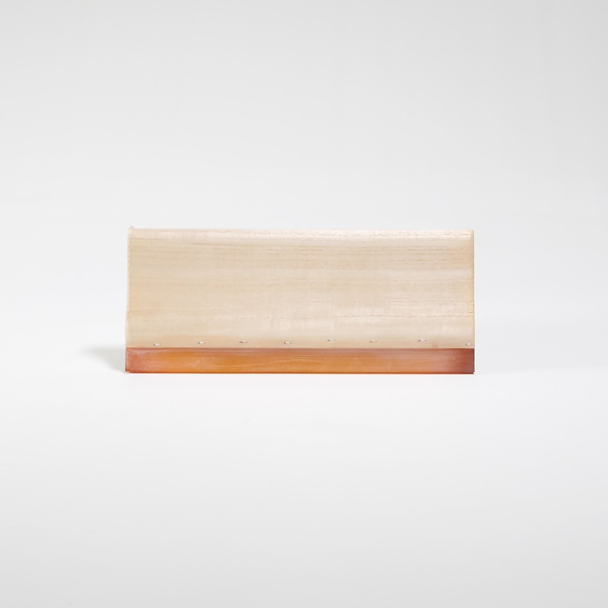 Ein Rakel für den Siebdruck, 26 cm lang.