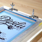 Siebdruck Starter Set für Einsteiger A3 mit Klammern für den Siebdruckrahmen