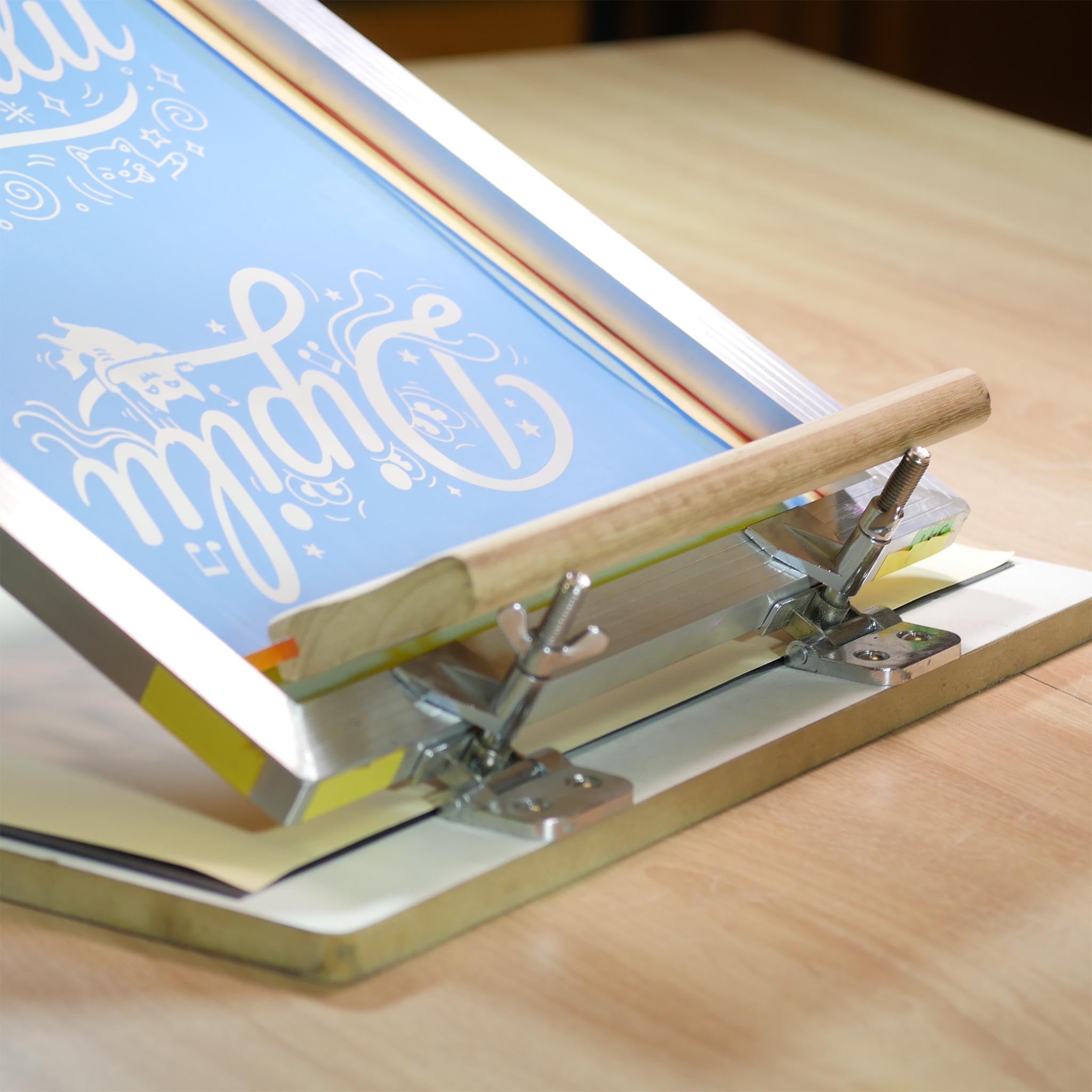 Siebdruck Starter Set Closeup