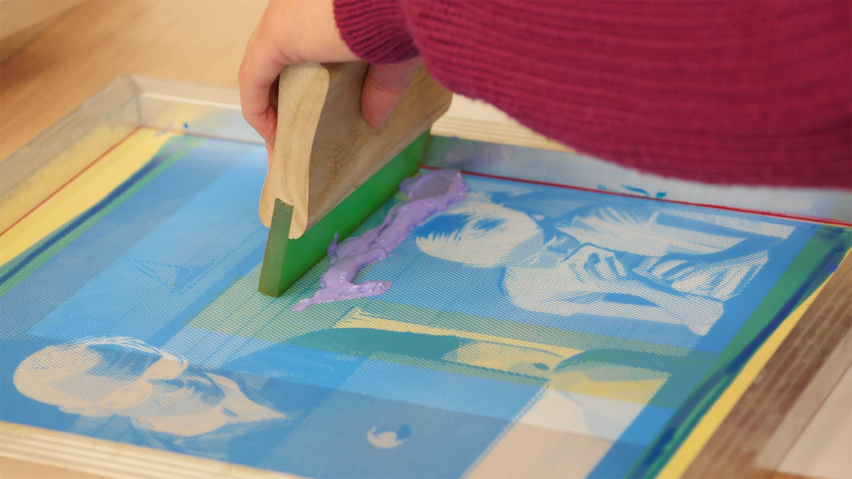 Siebdruck selber machen Anleitung