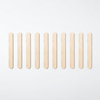 10 Holzspatel zum Verrühren von Siebruckfarben und Fotoemulsionen